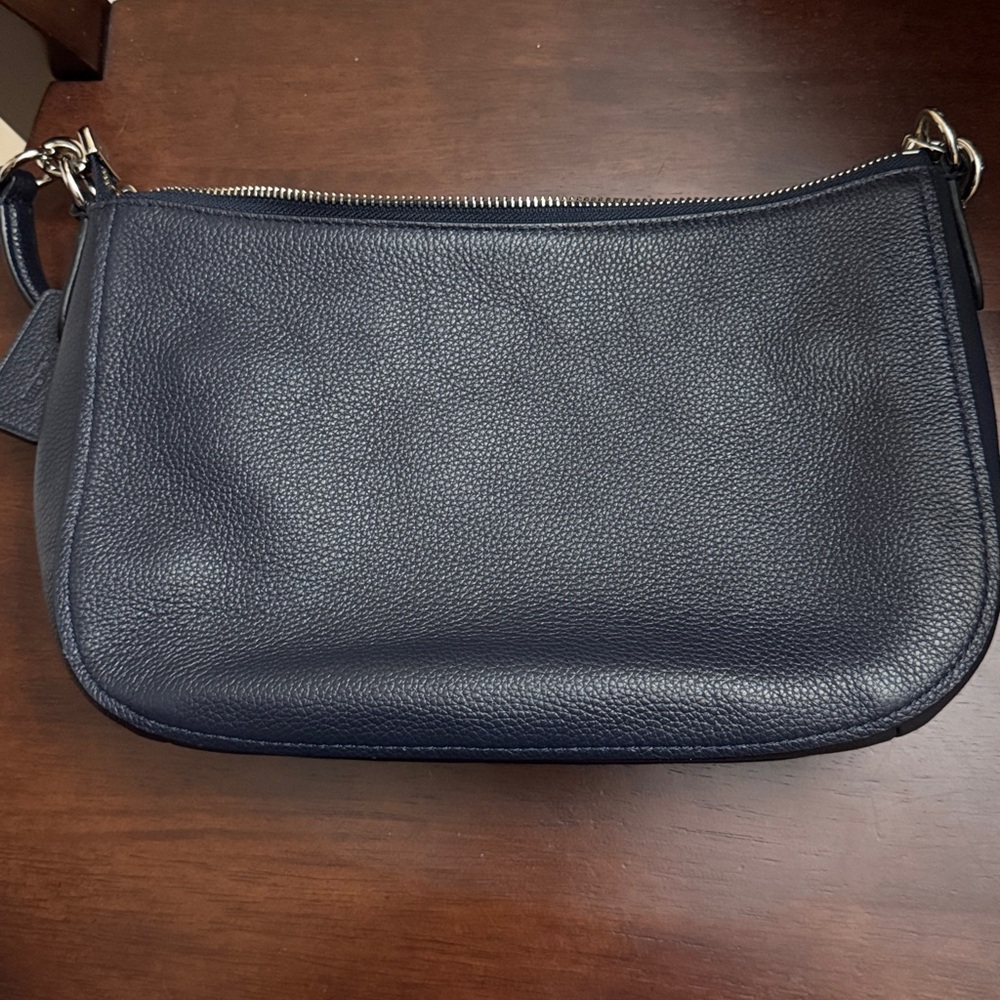 Coach Chelsea crossbody bag with floral rivets. - Picture 5 of 6